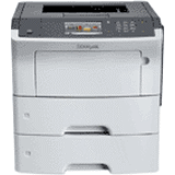 Lexmark MS610dtn Mono Laser MFP Bundle with Extra Toner Included