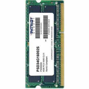 PATRIOT DDR3 4GB 1600MHz NOTEBOOK MEMORY