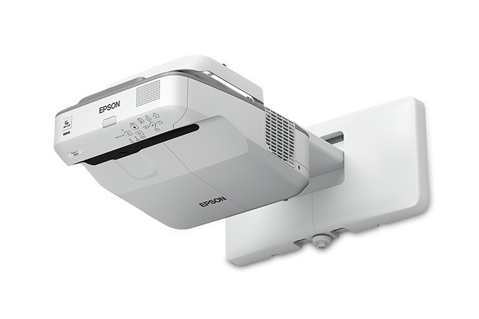Epson PowerLite 685W Wall-mounted projector 3500ANSI lumens 3LCD WXGA (1280x800) Grey,White data proj