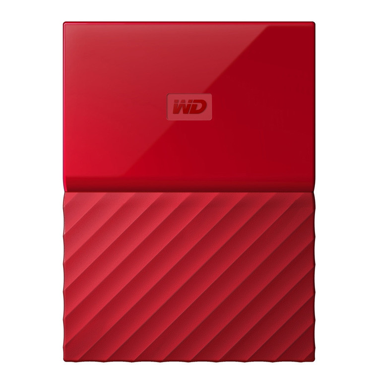 WD My Passport 2TB 5,400 RPM USB 3.0 Hard Drive - Red