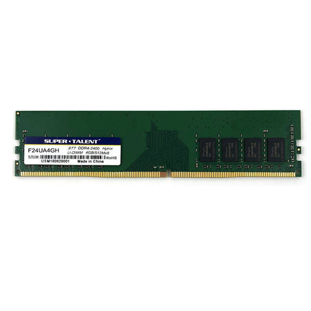 Super Talent DDR4-2400 4GB/512Mx8 Hynix Chip Memory
