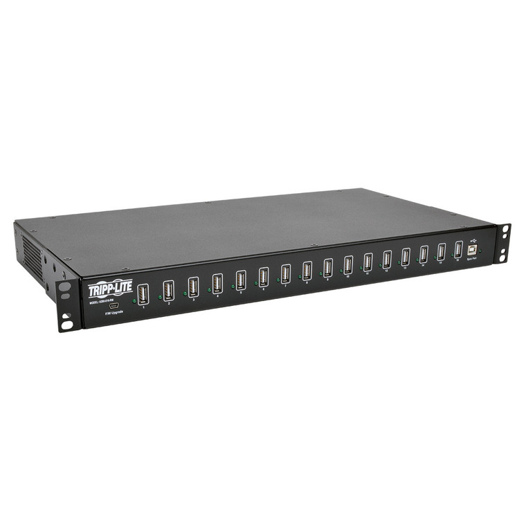 Tripp Lite U280-016-RM 480Mbit/s Black interface hub