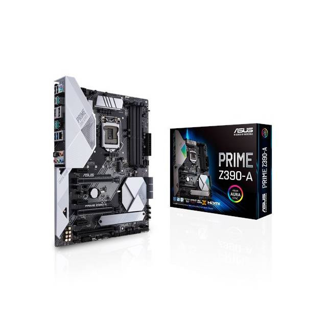 Asus PRIME Z390-A LGA1151/ Intel Z390/ DDR4/ Quad CrossFireX & Quad SLI/ SATA3&USB3.1/ M.2/ A&GbE/ AT