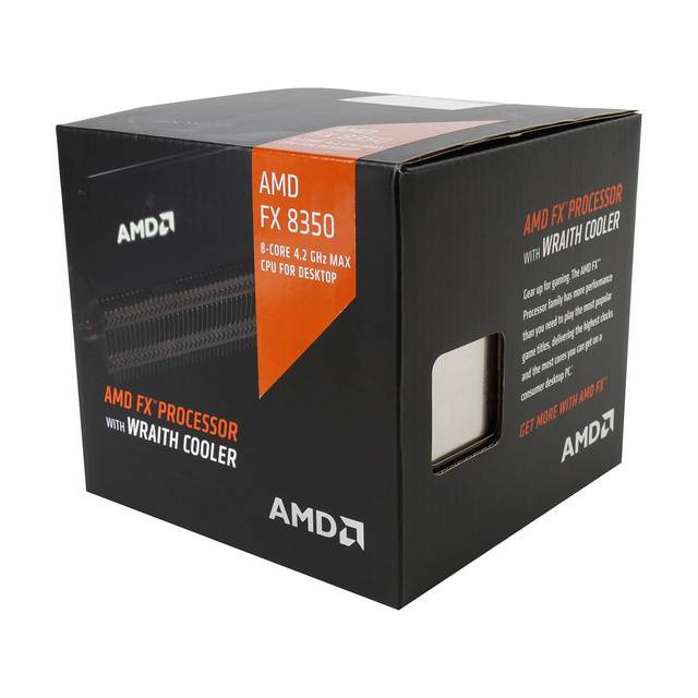 AMD FX-8350 Eight-Core Vishera Processor 4.0GHz Socket AM3+ (Refubished)