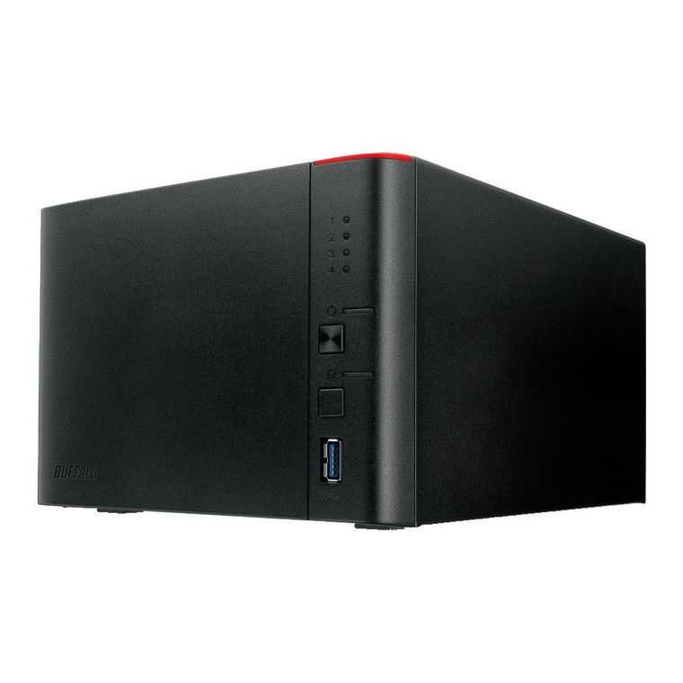 BUFFALO LinkStation 441e 4-Bay Diskless Network Attached Storage