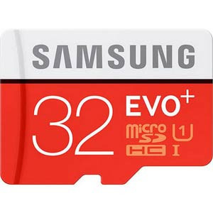 Samsung Micro SDHC EVO Plus UHS-I Memory Card - 32GB