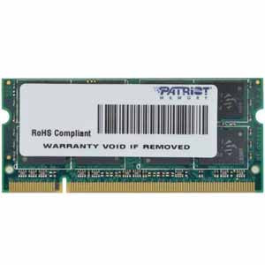 Patriot DDR2 1GB PC2-5300 SO-DIMM Kit