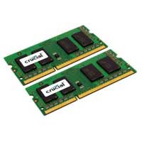 Crucial 8GB DDR3-1066 (PC3-8500) CL7 SO-DIMM Laptop Memory Kit