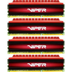 Patriot Viper 4 Series DDR4 32GB (4 x 8GB) 3000MHz Low Latency Quad Kit