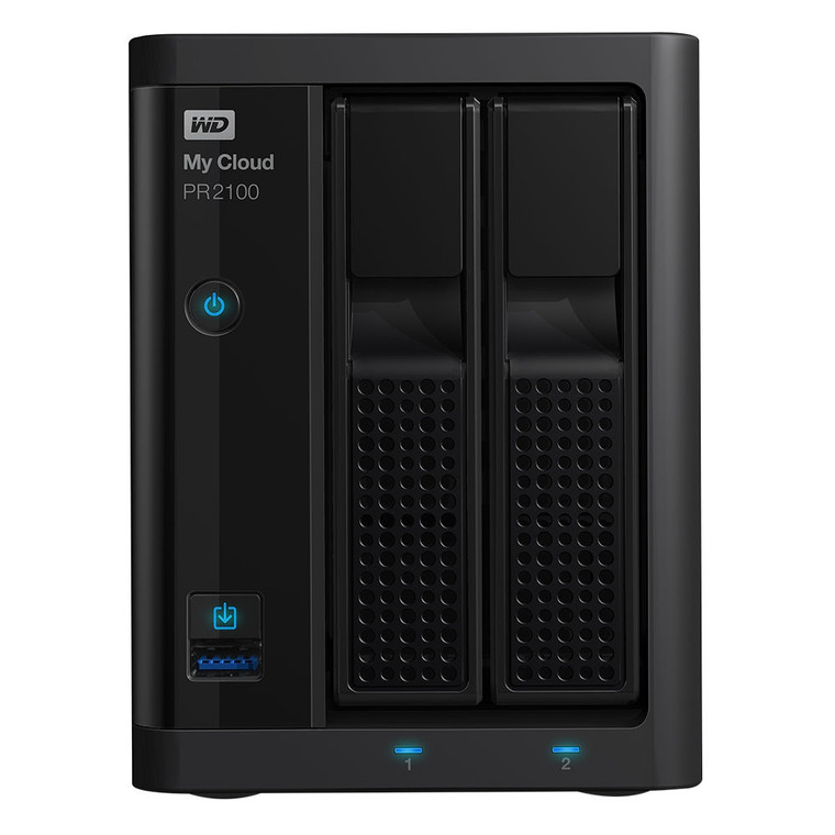WD My Cloud Pro Series PR2100 2-Bay Diskless NAS Enclosure