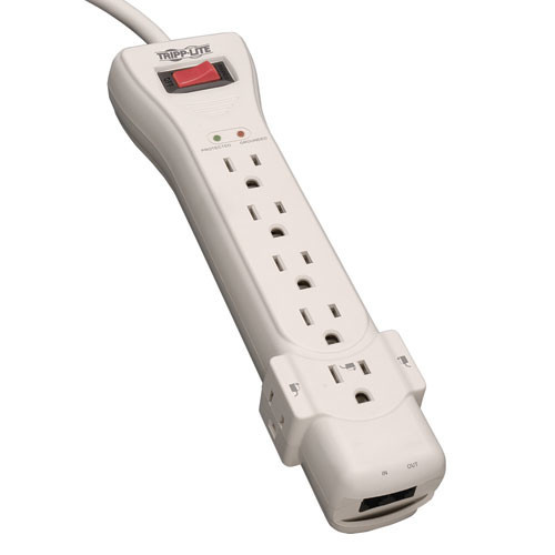 Tripp Lite SUPER7TEL15 7AC outlet(s) 120V 4.5m White surge protector