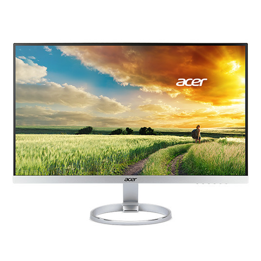 Acer H257HU 25" Wide Quad HD IPS Silver computer monitor