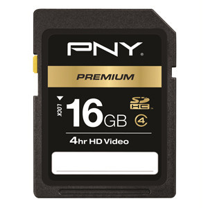 PNY 16GB Class 4 Secure Digital High-Capacity SDHC Card