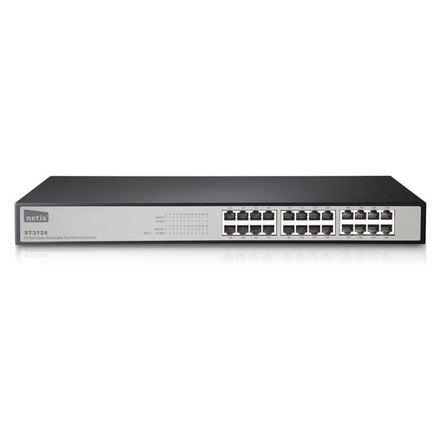 netis ST3124 24-Port Fast Ethernet Rackmount Switch