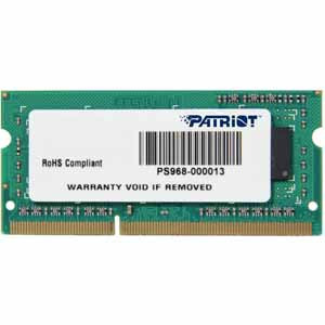 Patriot DDR3 4GB 1600MHz SO-D PA Ultrabook Memory Upgrade