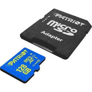 Patriot LX Micro SDHC 128GB Class 10 UHS-1 Cards