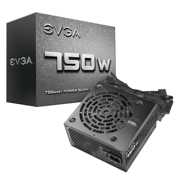 EVGA 750 N1, 750W, Power Supply