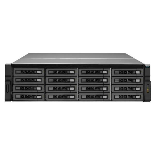 QNAP REXP-1610U-RP-US SAS/SATA/SSD 16-Bay 3U Rackmount RAID Expansion Enclosure for QNAP NAS