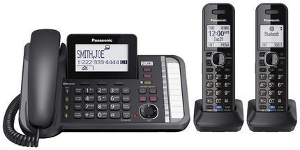 Panasonic KX-TG9582B DECT Caller ID Black telephone