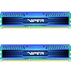 Patriot DDR3 8GB (2X4GB Module) 1600MHz Dual Viper 3 Memory-Blue