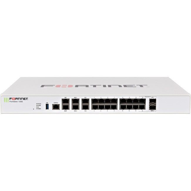 Fortinet FortiGate 100E Network Security/Firewall Appliance - FG-100E-BDL-988-12
