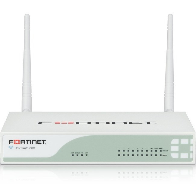 Fortinet FortiGate 60D Network Security/Firewall Appliance - FG60D3G4GVZWBDL96412