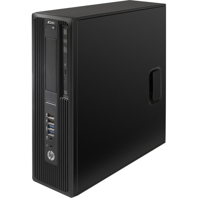 HP Z240 Workstation - 1 x Core i7 i7-6700 - 16 GB RAM - Small Form Factor - Black - W6D21UC#ABA