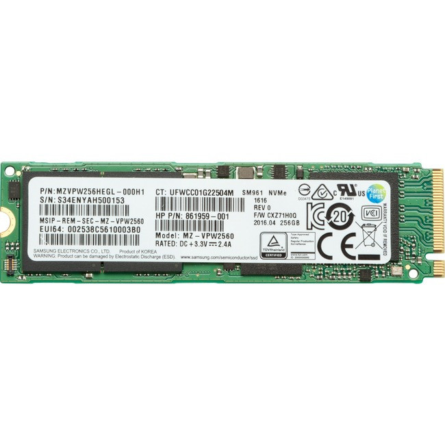 HP Z Turbo Drive 256 GB Solid State - Internal - 4YZ41AA