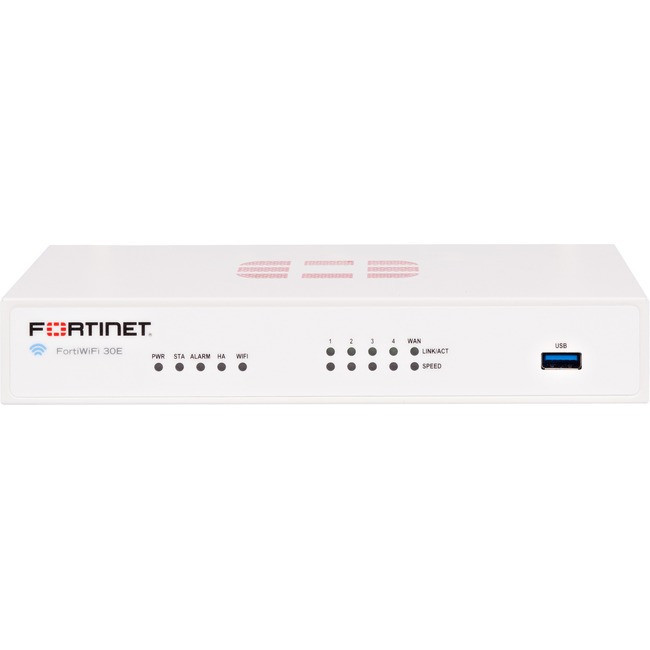 Fortinet FortiWifi 30E Network Security/Firewall Appliance - FWF-30E-BDL-988-60