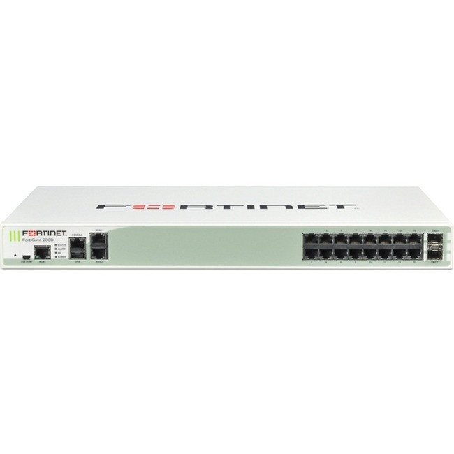 Fortinet FortiGate 200D Network Security/Firewall Appliance - FG-200D
