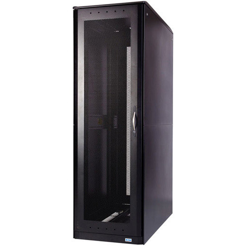 Eaton S-Series Rack: 48U, 30"W, 42"D With Divider Panel - ETN-ENC483042S