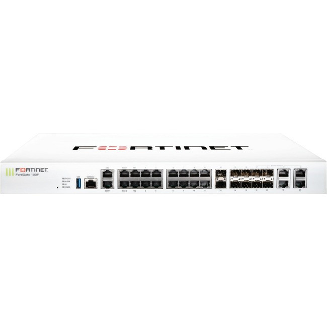 Fortinet FortiGate 100F Network Security/Firewall Appliance - FG-100F-BDL-980-12