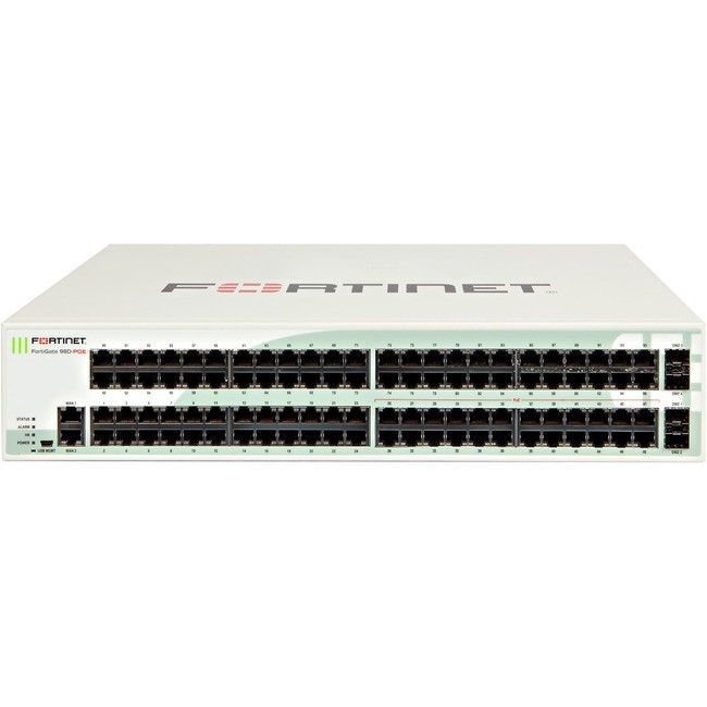 Fortinet FortiGate 98D-POE Network Security/Firewall Appliance - FG-98D-POE-BDL