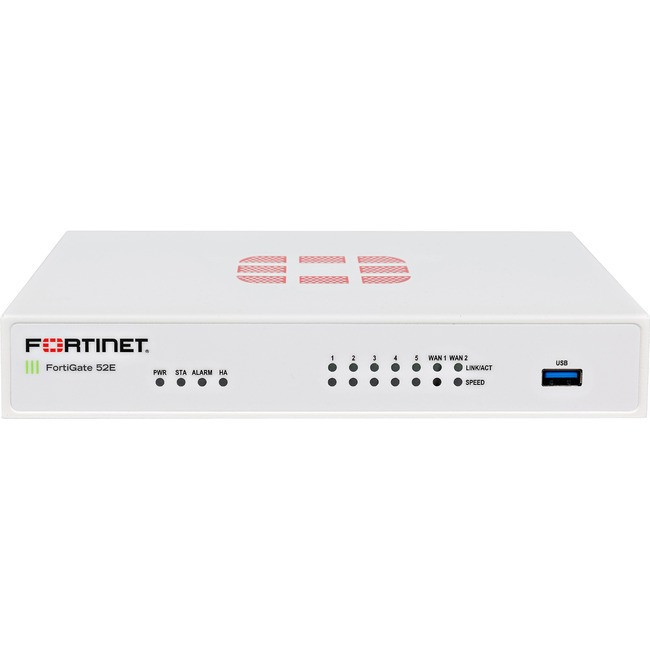 Fortinet FortiGate 52E Network Security/Firewall Appliance - FG-52E-BDL-974-36