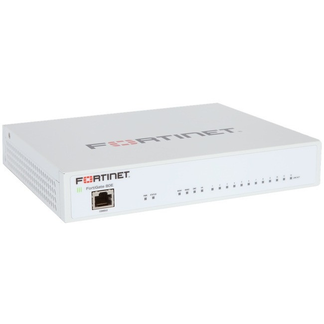 Fortinet FortiGate 80E-POE Network Security/Firewall Appliance - FG-80E-POE-BDL-874-36