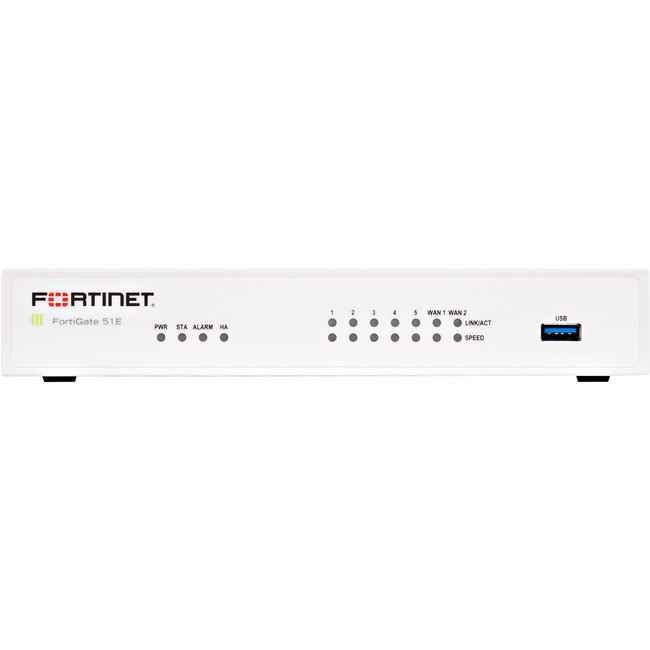 Fortinet FortiGate 51E Network Security/Firewall Appliance - FG-51E