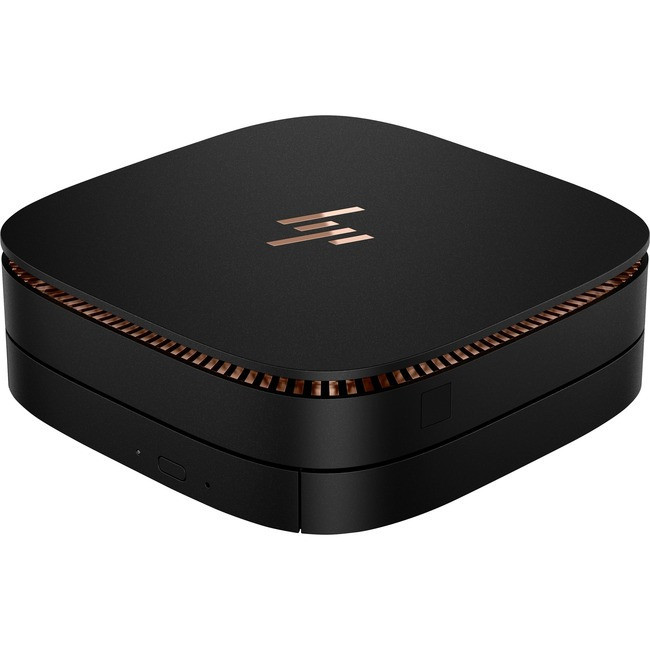 HP Elite Slice G2 Desktop Computer - Core i7 i7-7700T - 16 GB RAM - 128 SSD - Ultra Small - 9EN02UT#ABA