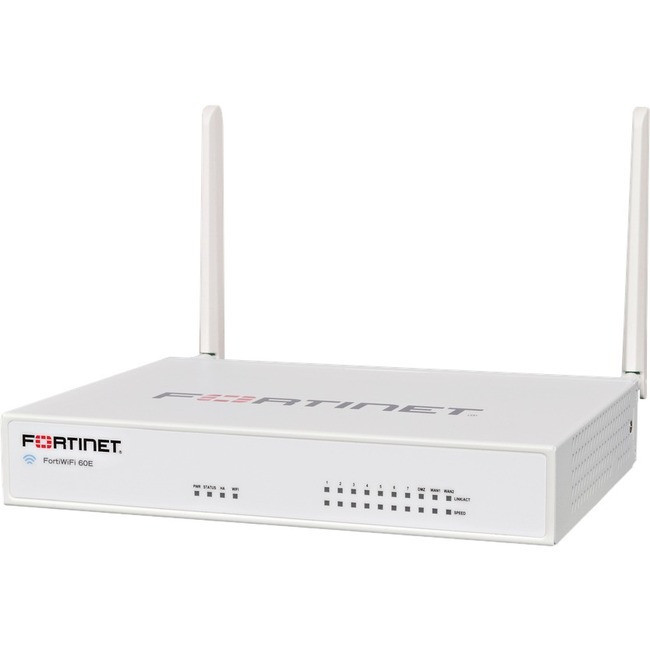 Fortinet FortiWifi FWF-60E-DSLJ Network Security/Firewall Appliance - FWF-60E-DSLJ