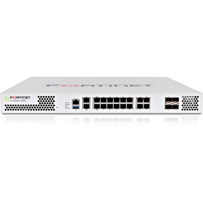 Fortinet FortiGate 200E Network Security/Firewall Appliance - FG-200E-BDL-874-12