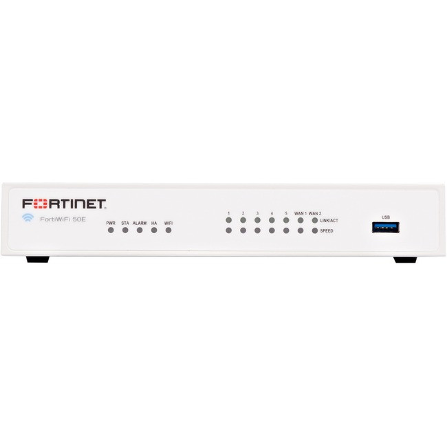 Fortinet FortiWifi 50E Network Security/Firewall Appliance - FWF-50E-BDL-874-36