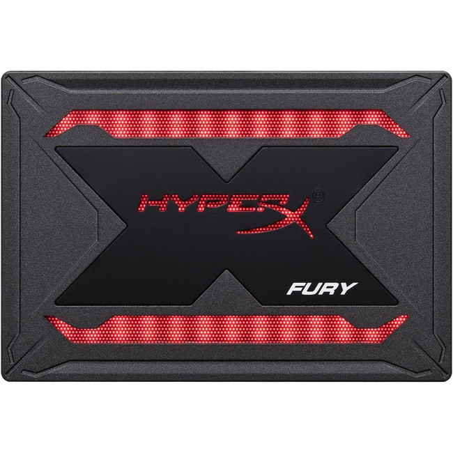 Kingston HyperX FURY RGB 480 GB Solid State Drive - 2.5" Internal - SATA (SATA/600) - SHFR200/480G