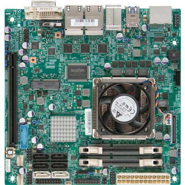 Supermicro X9SPV-M4-3UE Desktop Motherboard - Intel Chipset - Socket BGA-1023 - MBD-X9SPV-M4-3UE-O