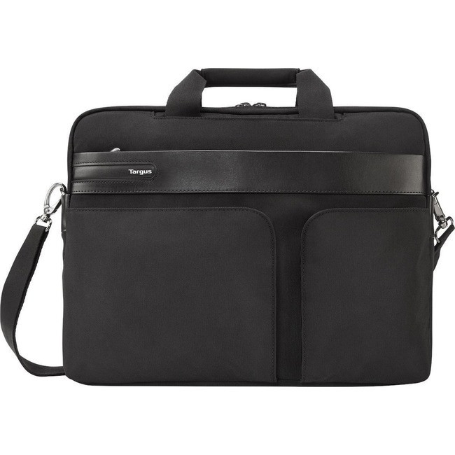 Targus Lomax Carrying Case (Briefcase) for 16" Notebook, Ultrabook, Accessories, Document, iPad, - TBT241US