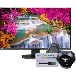 NEC Display MultiSync EA271U-BK-SV 27" 4K UHD WLED LCD Monitor - 16:9 - EA271U-BK-SV