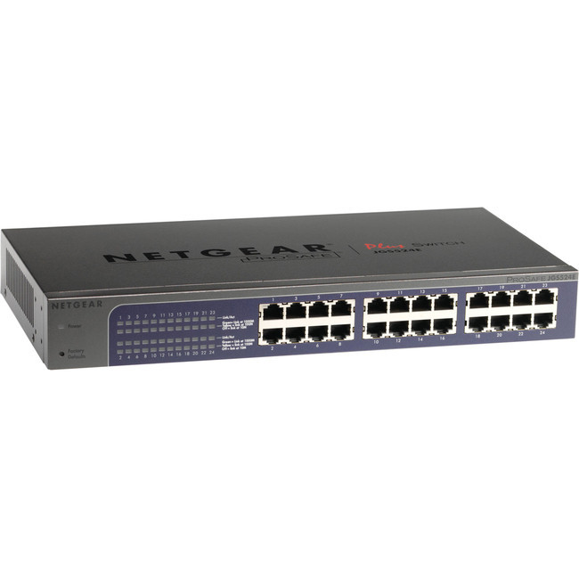 Netgear ProSafe Plus JGS524E Ethernet Switch - JGS524E-200NAS