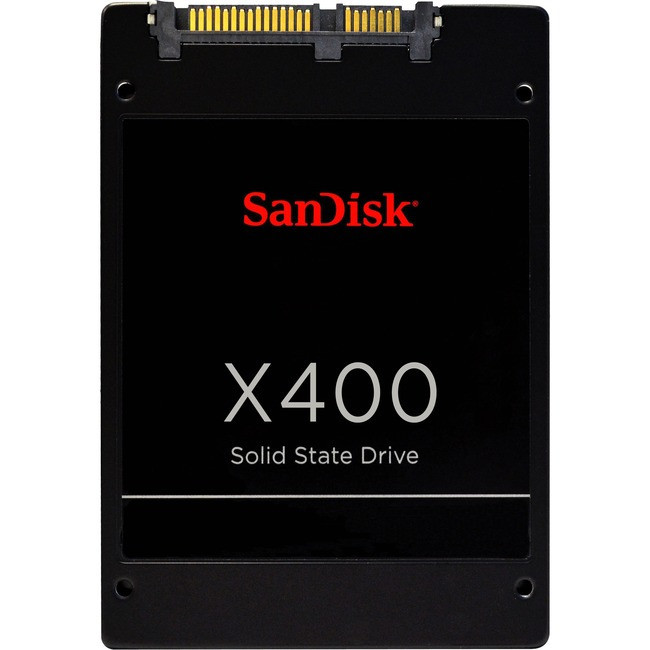 SanDisk X400 256 GB Solid State Drive - 2.5" Internal - SATA (SATA/600) - SD8SB8U-256G-1122