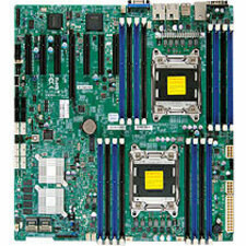 Supermicro X9DRH-7F Server Motherboard - Intel Chipset - Socket R LGA-2011 - MBD-X9DRH-7F-B