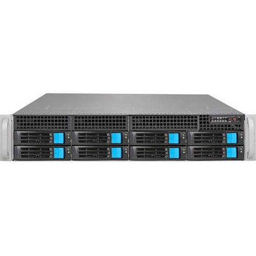 Sans Digital EliteNAS EN208L12-2U 8 Bay 12G SAS/6G SATA Hardware RAID 6 NAS+iSCSI Server - KT-EN208L12