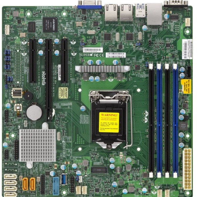 Supermicro X11SSL-F Server Motherboard - Intel Chipset - Socket H4 LGA-1151 - MBD-X11SSL-F-O