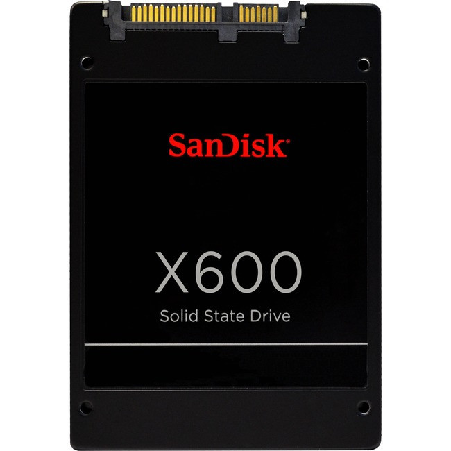SanDisk X600 512 GB Solid State Drive - 2.5" Internal - SATA (SATA/600) - SD9SB8W-512G-1122